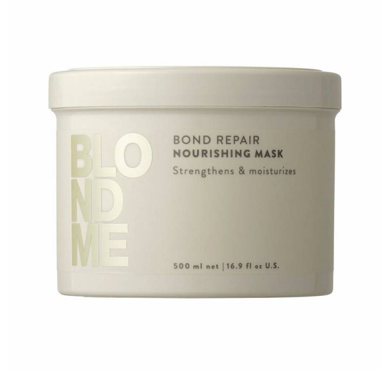 Schwarzkopf Haarpflege-Set BLONDME BOND REPAIR Nährende Behandlung 500 ml von Schwarzkopf
