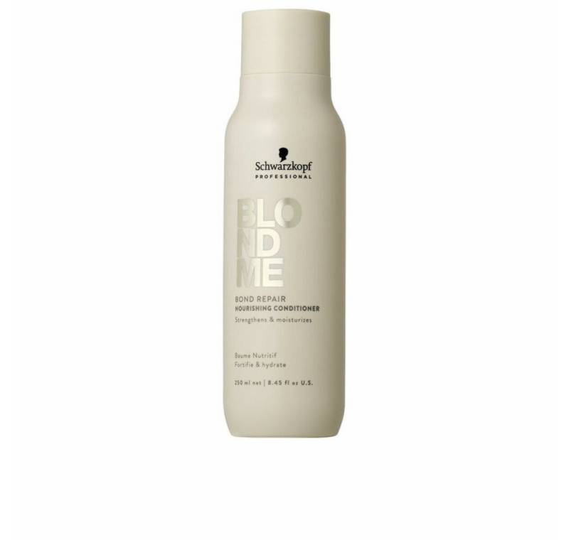 Schwarzkopf Haarpflege-Set BLONDME BOND REPAIR Nährende Haarspülung 250 ml von Schwarzkopf