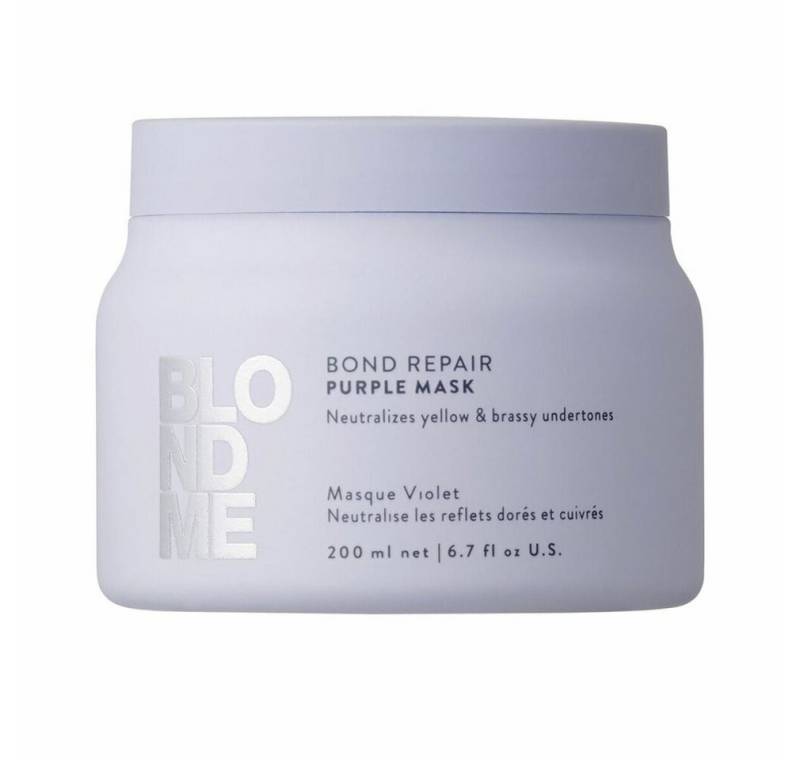 Schwarzkopf Haarpflege-Set BLONDME BOND REPAIR Purple Tratamiento 200 ml von Schwarzkopf