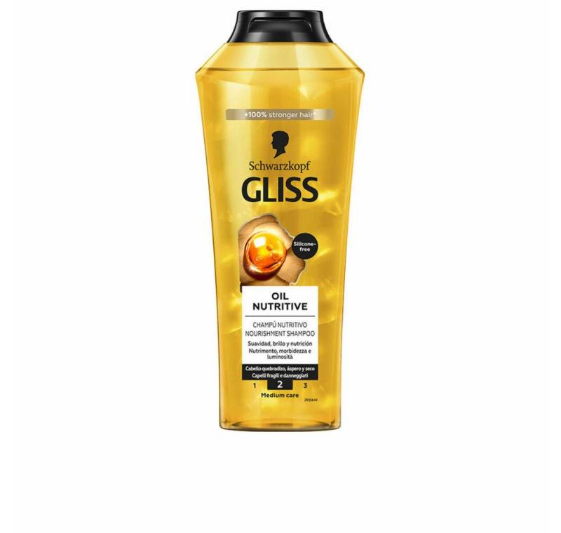 Schwarzkopf Haarpflege-Set GLISS OIL NUTRITIVE Shampoo 400 ml von Schwarzkopf