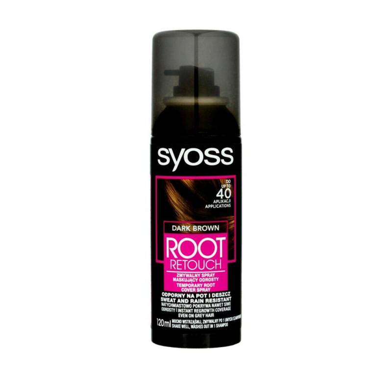 Schwarzkopf Haarpflege-Set SYOSS Root Retoucher Spray Dunkelbraun 120ml von Schwarzkopf