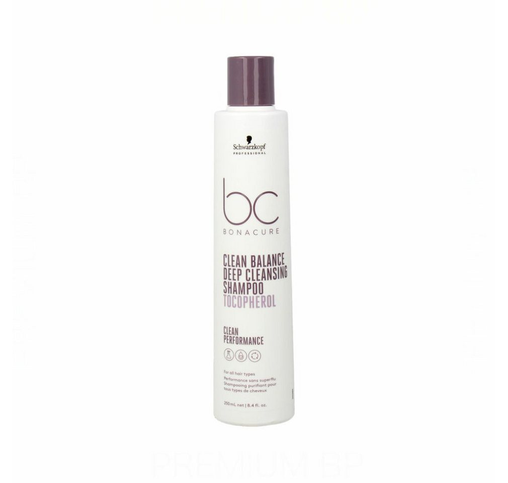 Schwarzkopf Haarshampoo Bc Clean Balance Deep Cleansing Shampoo 250ml von Schwarzkopf