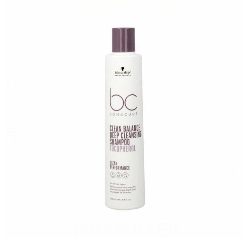 Schwarzkopf Haarshampoo Bc Clean Balance Deep Cleansing Shampoo 250ml von Schwarzkopf