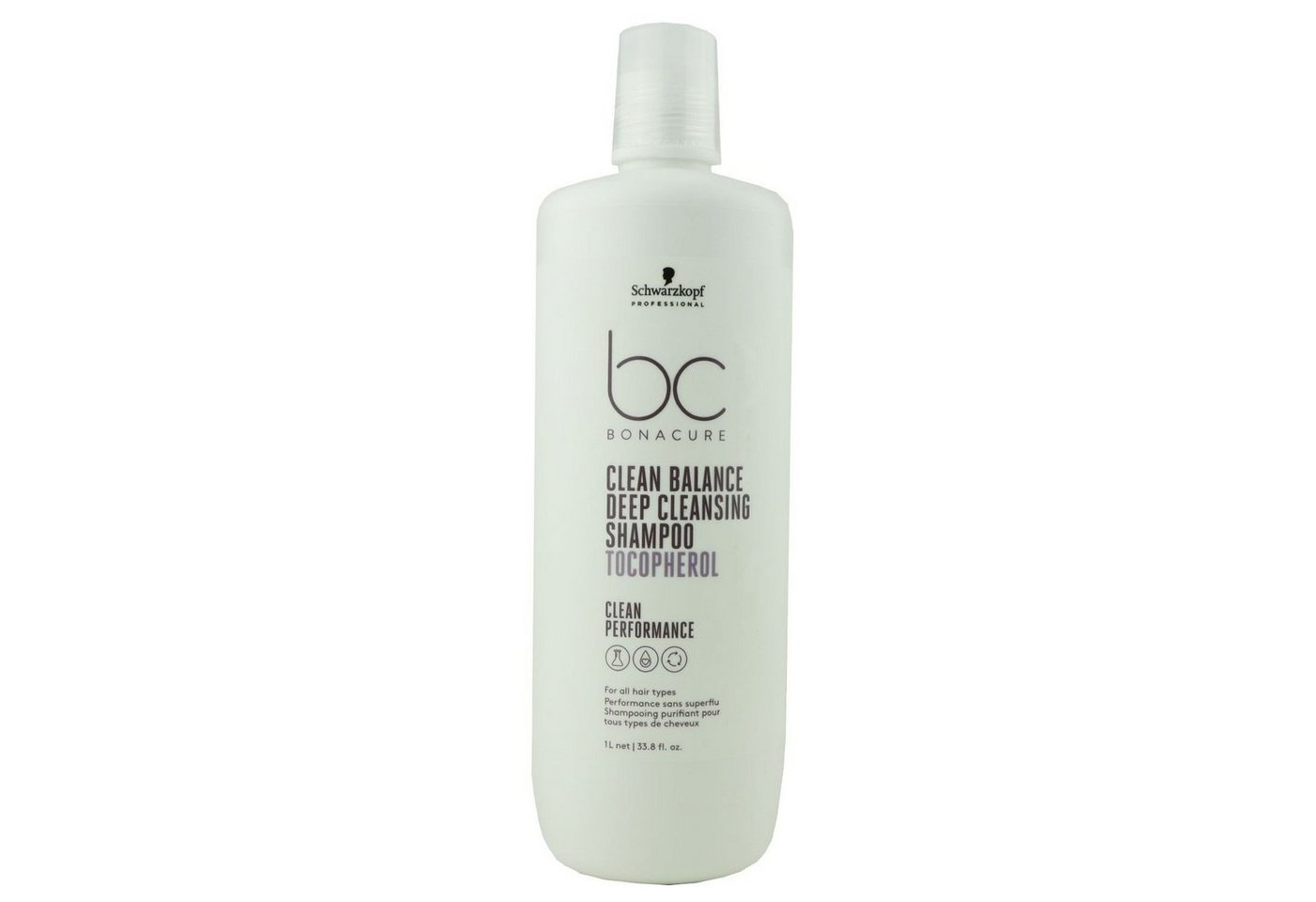 Schwarzkopf Haarshampoo Clean Balance Deep Cleansing Shampoo 1000 ml von Schwarzkopf