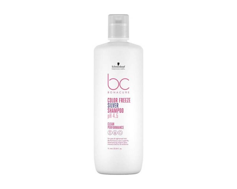 Schwarzkopf Haarshampoo Schwarzkopf BC Color Freeze Silver Shampoo 1000ml von Schwarzkopf