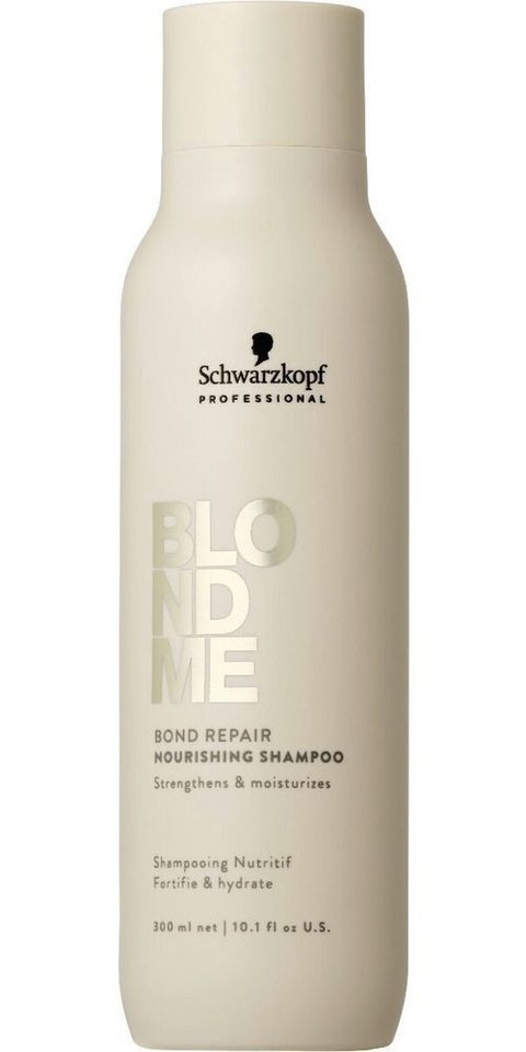 Schwarzkopf Haarshampoo Schwarzkopf BlondMe Bond Repair Nourishing Shampoo 300ml von Schwarzkopf