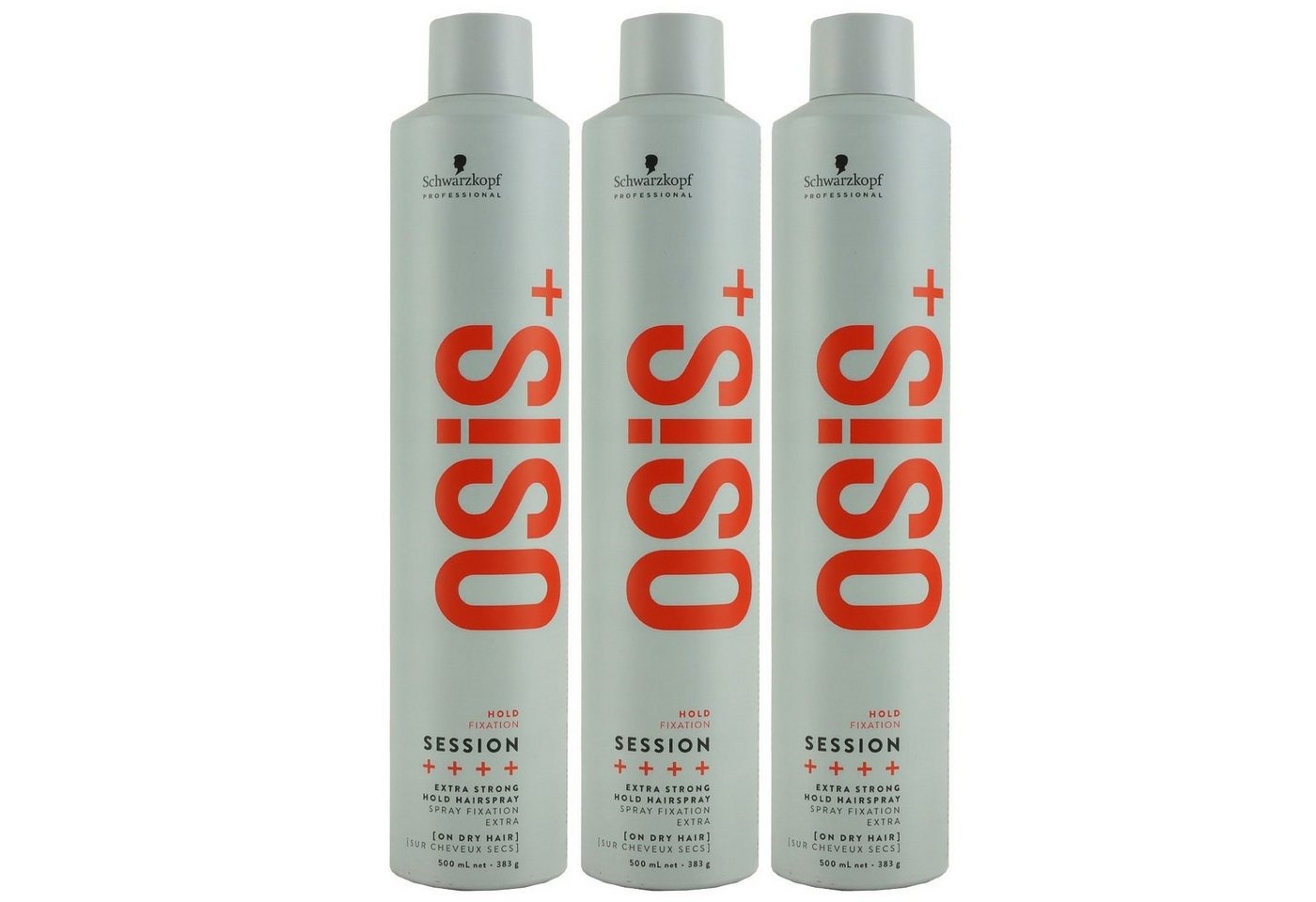 Schwarzkopf Haarspray Osis Session extreme Hold Hairspray 3x500ml von Schwarzkopf