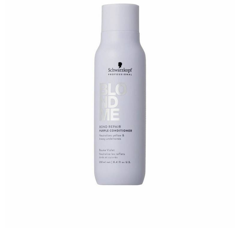 Schwarzkopf Haarspülung BLONDME BOND REPAIR Haarspülung lila 250 ml von Schwarzkopf