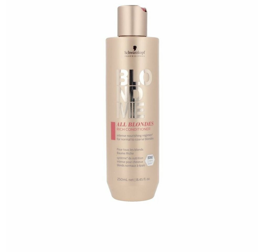 Schwarzkopf Haarspülung Blondme All Blondes Rich Conditioner 250ml von Schwarzkopf