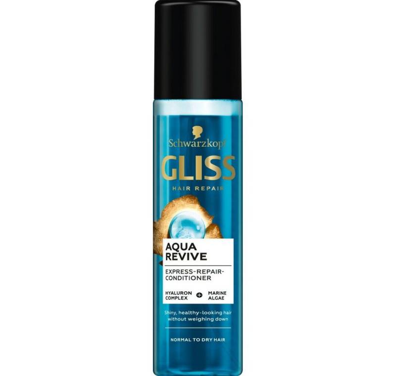 Schwarzkopf Haarspülung GLISS Aqua Revive Express Repair Conditioner Spray-on Leave-in 200ml von Schwarzkopf
