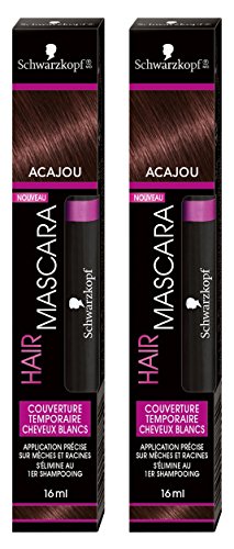Schwarzkopf - Hair Mascara – Haarfarbe/temporäre Wurzeln – Mahagoni, 32 ml, 2 Stück von Schwarzkopf