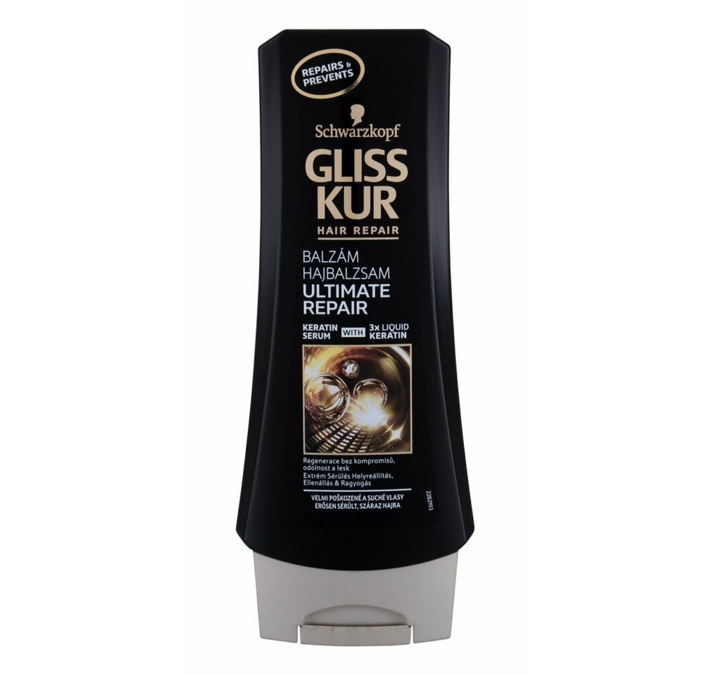 Schwarzkopf Rouge Gliss Kur Ultimate Repair Regenerating Hair Balm 200ml von Schwarzkopf