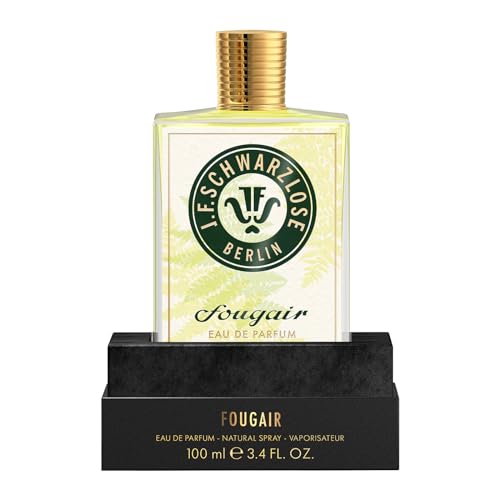 Schwarzlose Fougair – Unisex EDP Spray Fragrance – Long Lasting and Captivating Perfume with Bergamott, Pink Pepper, Patchouli and Amber – Body Spray with Aromatic and Fougere Scent – 3,4 oz Schwarzlose Fougair – Unisex EDP Spray Fragrance – Long Lasting and Captivating Perfume with Bergamott, Pink Pepper, Patchouli and Amber – Body Spray with Aromatic and Fougere Scent – 3,4 oz von Schwarzlose