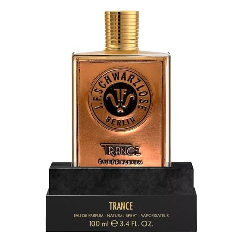 Schwarzlose Trance – Unisex EDP Spray Fragrance – Long Lasting and Captivating Perfume with Virginal Turkish Rose, Spices, Absinth and Blossoms – Body Spray with Sweet and Woody Scent – 3,4 oz von Schwarzlose