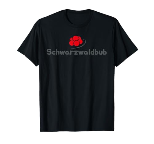 Schwarzwaldbub - Geschenkidee Herren Schwarzwald T-Shirt T-Shirt von Schwarzwaldbub - Bollenhut Schwarzwald Tshirt