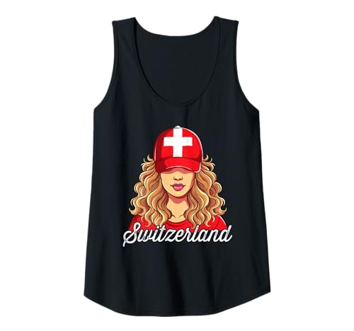Damen Schweiz Frau Schweizer Tank Top von Schweiz Geschenke