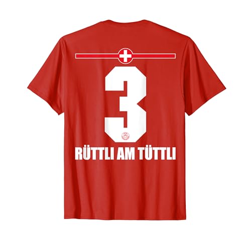 Schweiz Sauf Trikot Herren Rüttli Am Tüttli Saufnamen T-Shirt Schweiz Sauf Trikot Herren Rüttli Am Tüttli Saufnamen T-Shirt von Schweiz Sauf Trikot - Schweizer Trikot Merch