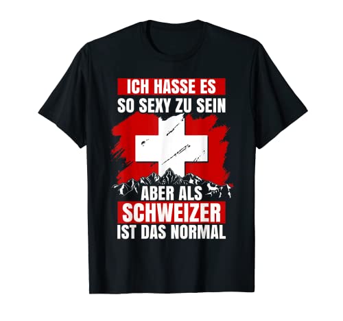 Switzerland Kinder Schweiz Schweizerisch Flagge Damen bern T-Shirt von Schweiz Suisse Swiss Herren Helvetia Zürich Bern