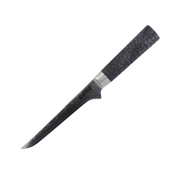 Schwenkgrill-ABC Damast Filetiermesser 33 cm lang Klinge 16cm aus VG10 Designer von Schwenkgrill-ABC