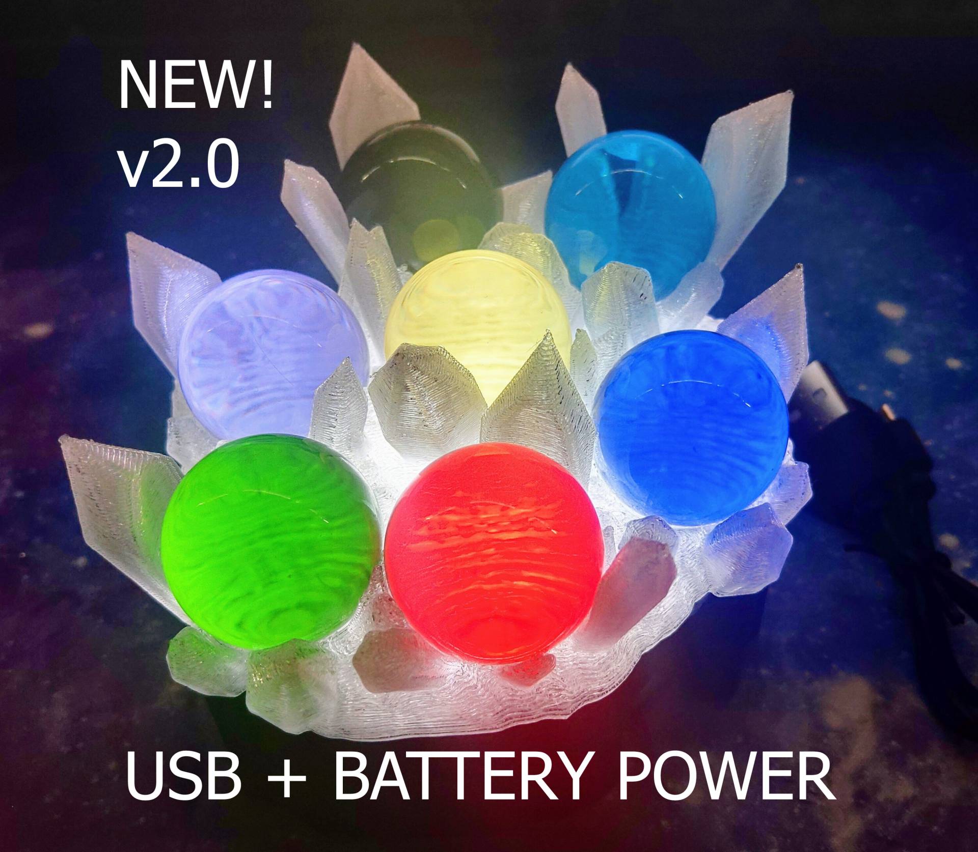 Materia Led Nachtlicht von SchwiftyProps