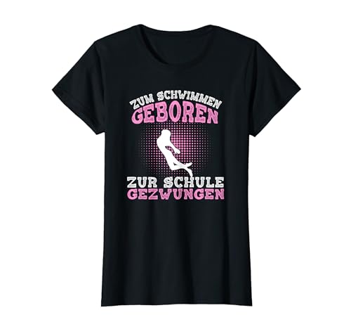 Schwimmerin Damen Schwimmprüfung, Mädchen Schwimmen T-Shirt von Schwimmen Geschenke Frauen, Schwimmen Zubehör