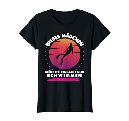 Schwimmerin Damen Schwimmprüfung, Mädchen Schwimmen T-Shirt von Schwimmen Geschenke Frauen, Schwimmen Zubehör