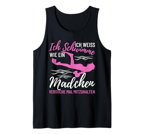 Schwimmen wie ein Mädchen Schwimmer Tank Top Schwimmen wie ein Mädchen Schwimmer Tank Top von Schwimmen Schwimmer Gifts