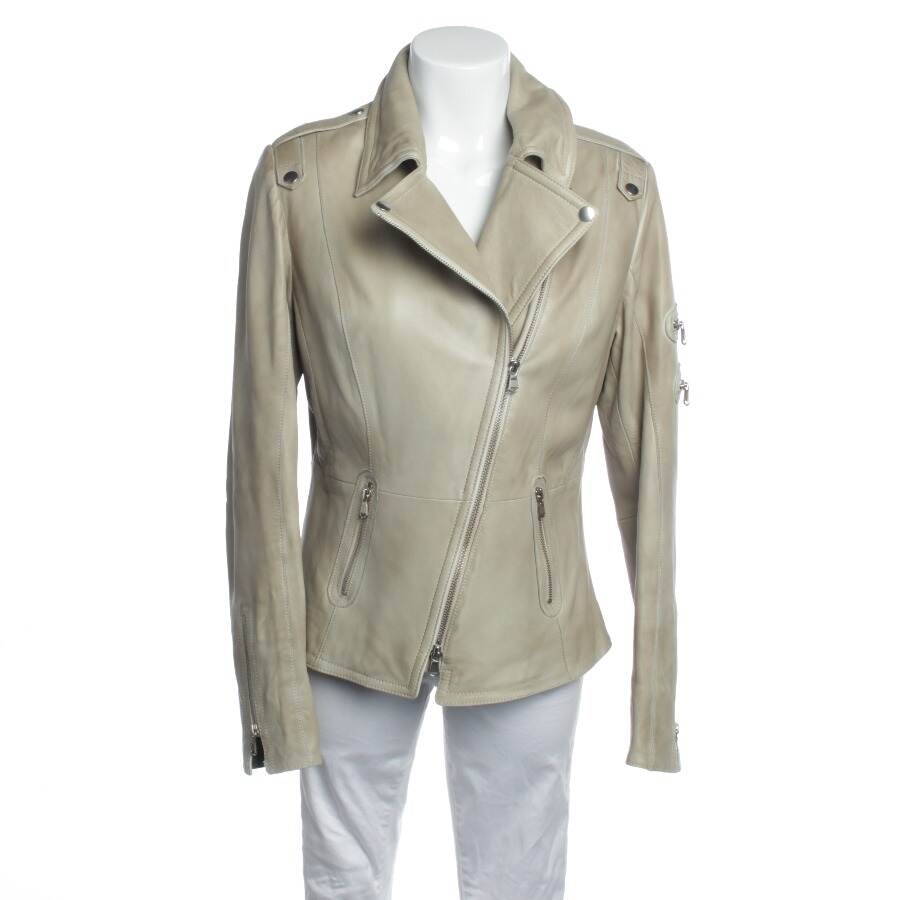 Schyia Lederjacke 42 Beige von Schyia