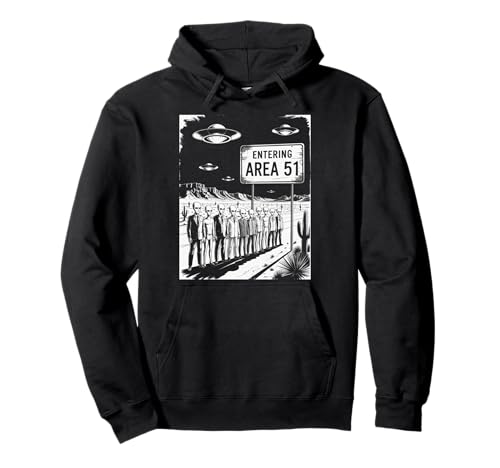 Lustiger Spruch Entering Area 51 Alien Suit UFO-Szene Frauen Männer Pullover Hoodie Lustiger Spruch Entering Area 51 Alien Suit UFO-Szene Frauen Männer Pullover Hoodie von SciFi Fans UFO Hunters Extraterrestrial Geek Humor