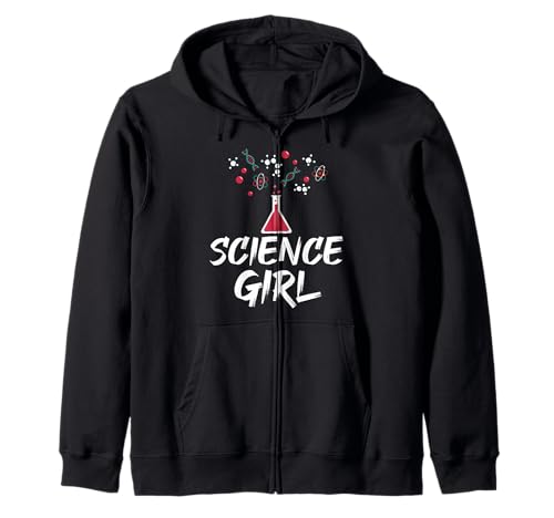 Science Girl Chemie Biologie Student Lehrer Geburtstag Kapuzenjacke von Science Girl Chemistry Biology Student Teacher