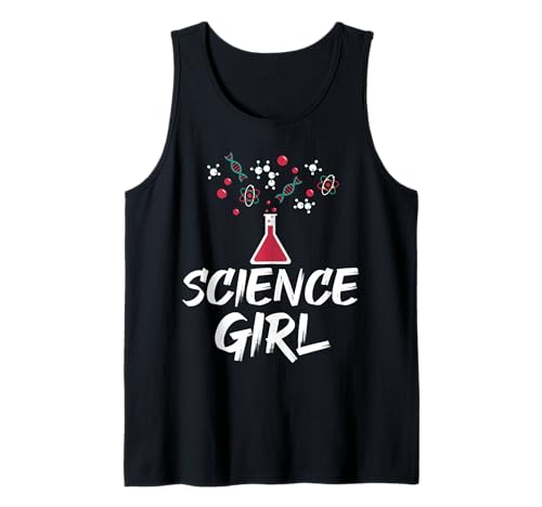 Science Girl Chemie Biologie Student Lehrer Geburtstag Tank Top von Science Girl Chemistry Biology Student Teacher