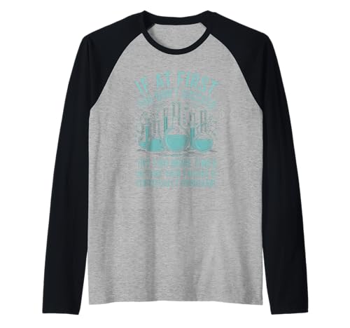 Lustiger Spruch Statistisch signifikant Misserfolge Labor Frauen Männer Raglan von Science Nerds Chemists Researchers Data Joke Humor