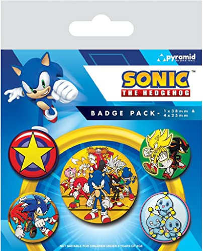 Sonic The Hedgehog (Speed Team) Badge Pack von Scifi Planet