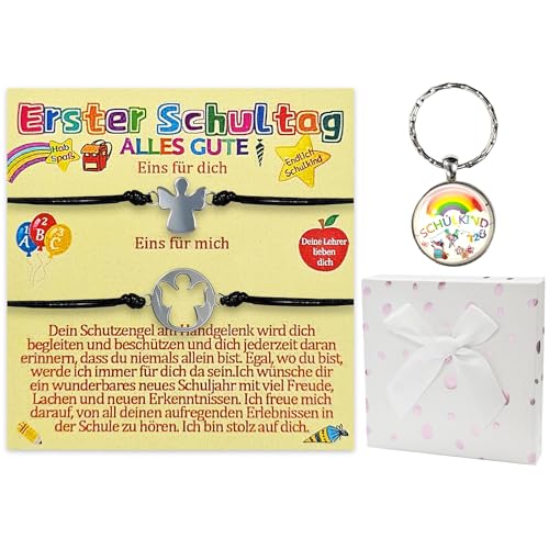Schulkind Schulanfang Armbander Einschulung Geschenke - 2 Stück Schulkind Schulanfang Armbander Einschulung Geschenke - 2 Stück von Scinzene
