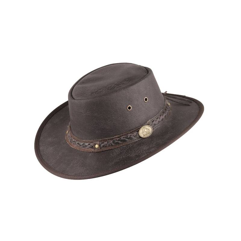 Lederhut Outdoorhut -Springbrook- mit Leder Hutband v.Scippis braun-M von Scippis