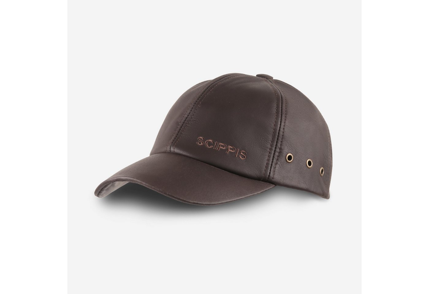 Scippis Baseball Cap SCIPPIS „Leather Cap“ – Klassische Lederkappe mit verstellbarem Sitz Scippis Baseball Cap SCIPPIS „Leather Cap“ – Klassische Lederkappe mit verstellbarem Sitz von Scippis