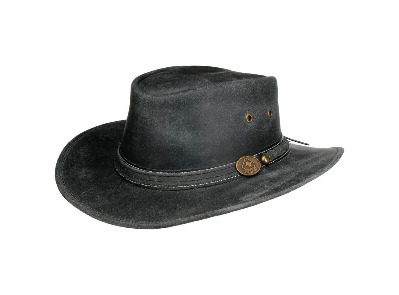 Scippis Cowboyhut (1-St) Cowboyhut mit Lederband von Scippis