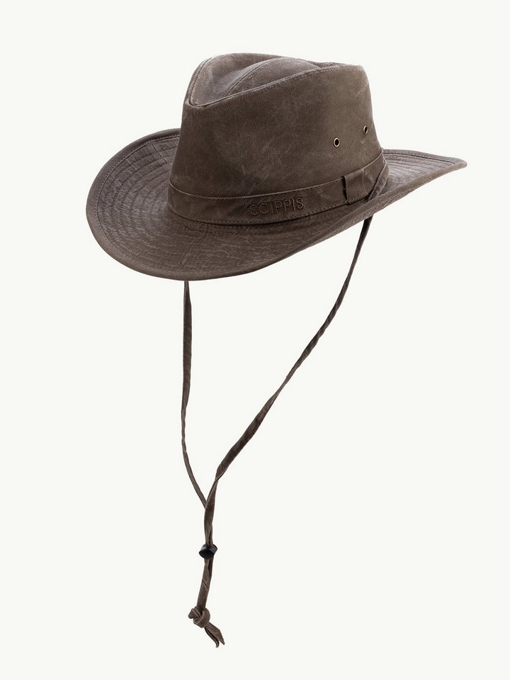 Scippis Cowboyhut SCIPPIS Jackson Outdoorhut – Western-Abenteuerhut mit UV-Schutz, braun Scippis Cowboyhut SCIPPIS Jackson Outdoorhut – Western-Abenteuerhut mit UV-Schutz, braun von Scippis