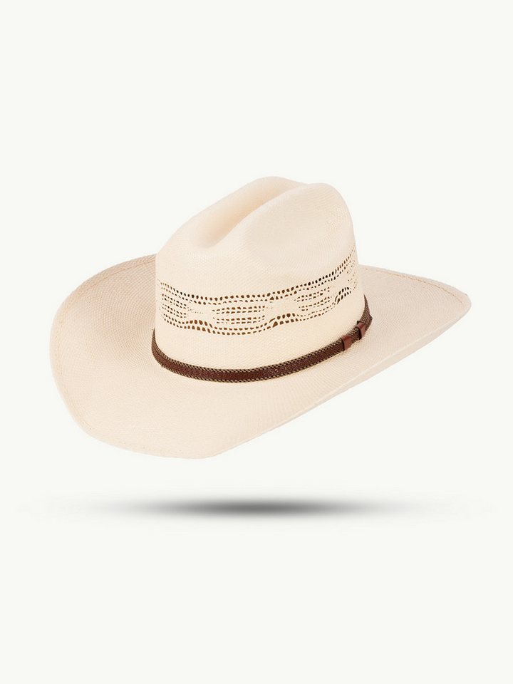Scippis Cowboyhut SCIPPIS Sommerhut „Canyon“ – Papierstroh, Aussparungen, Kontrastband Scippis Cowboyhut SCIPPIS Sommerhut „Canyon“ – Papierstroh, Aussparungen, Kontrastband von Scippis