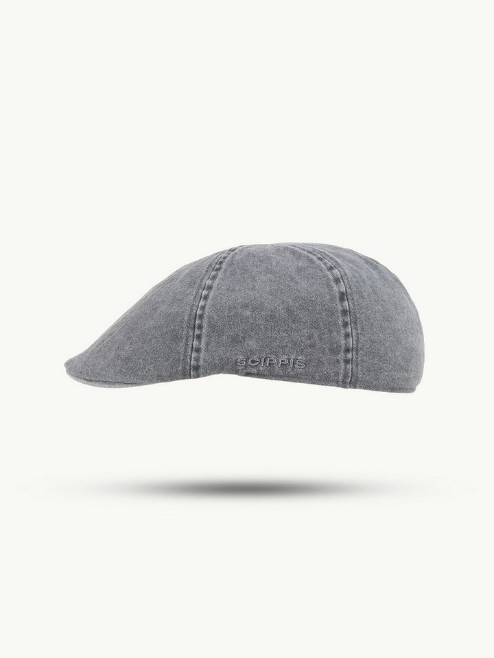 Scippis Flat Cap SCIPPIS Chilla Cap – Canvas Baumwolle, Used-Look, 7 Farben Scippis Flat Cap SCIPPIS Chilla Cap – Canvas Baumwolle, Used-Look, 7 Farben von Scippis