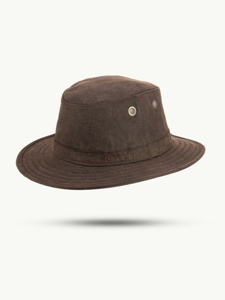 Scippis Regenhut SCIPPIS Outdoorhut „Ranger“ – wasserdicht, knautschbar, Brown Scippis Regenhut SCIPPIS Outdoorhut „Ranger“ – wasserdicht, knautschbar, Brown von Scippis