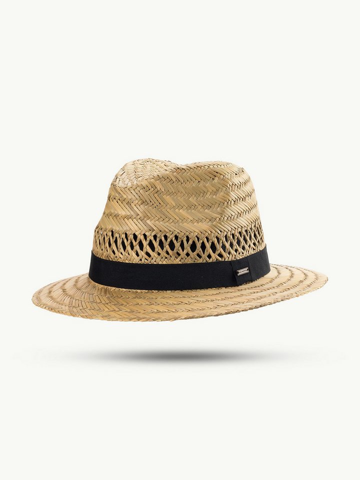 Scippis Outdoorhut SCIPPIS Sommerhut „Country"– Strohhut mit schwarzem Hutband, Natur von Scippis