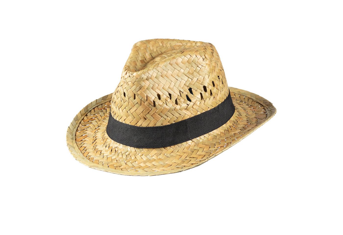 Scippis Strohhut SCIPPIS Sommerhut „Harvester“ – Strohhut mit schwarzem Hutband, Natur Scippis Strohhut SCIPPIS Sommerhut „Harvester“ – Strohhut mit schwarzem Hutband, Natur von Scippis