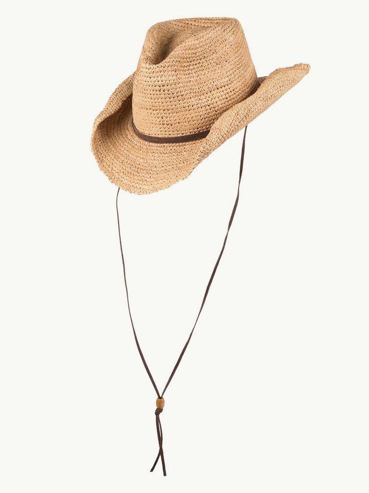 Scippis Cowboyhut SCIPPIS Sommerhut „Indy“ – Westernhut Raffia, Tobacco, Male & Female Scippis Cowboyhut SCIPPIS Sommerhut „Indy“ – Westernhut Raffia, Tobacco, Male & Female von Scippis