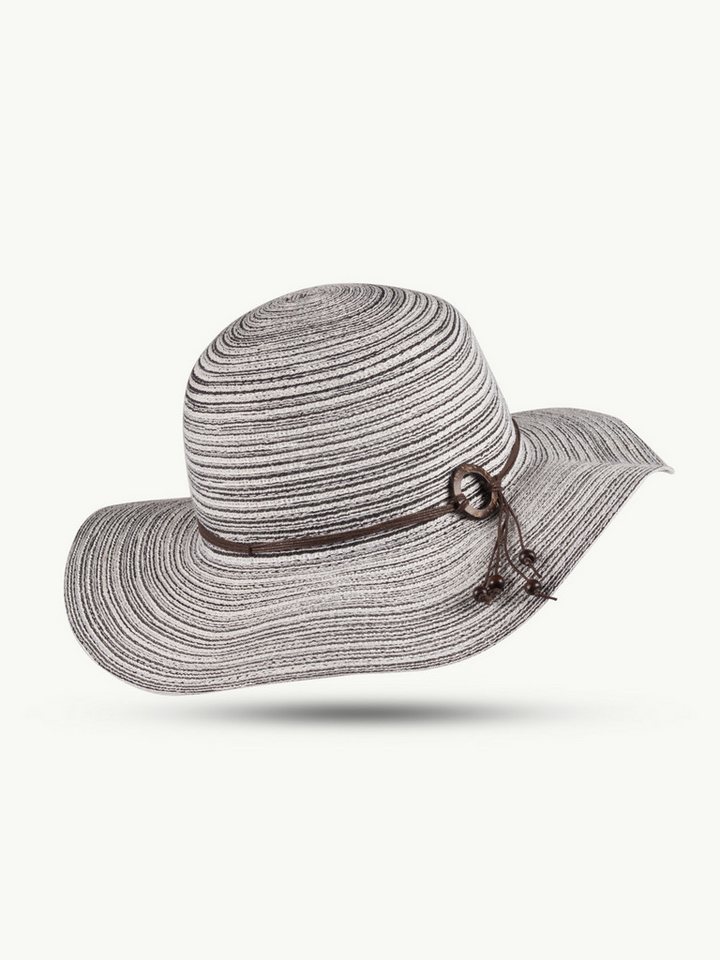Scippis Sonnenhut SCIPPIS Sommerhut „Sarina“ – stilvoller Baumwoll-Mix in Black-White von Scippis