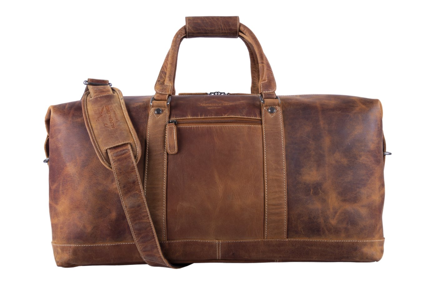 Scippis Reisetasche Duffel Bag ALABAMA – Zeitloser Büffelleder-Weekender mit edler Patina von Scippis