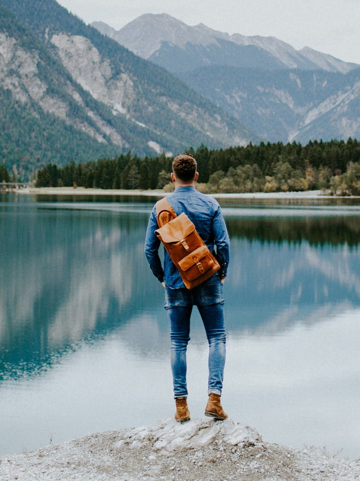 Scippis Rucksack Backpack SCRAMBLER – Stylisher Leder-Rucksack von Scippis