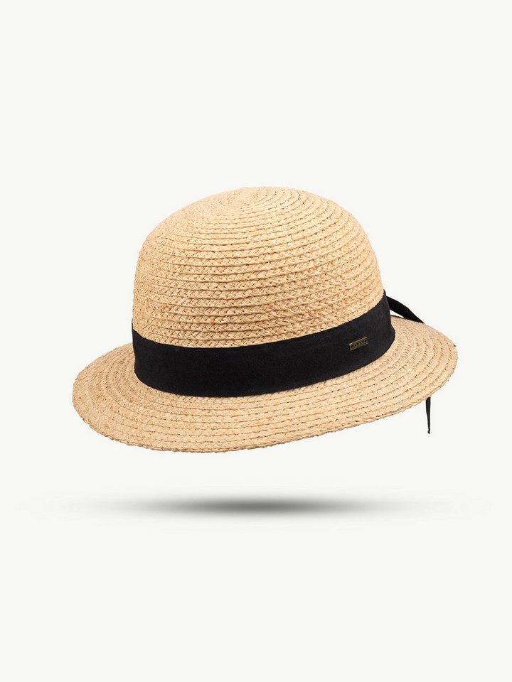 Scippis Strohhut SCIPPIS Hut „Malala“ – Raffia natur mit elegantem schwarzem Ripsband Scippis Strohhut SCIPPIS Hut „Malala“ – Raffia natur mit elegantem schwarzem Ripsband von Scippis