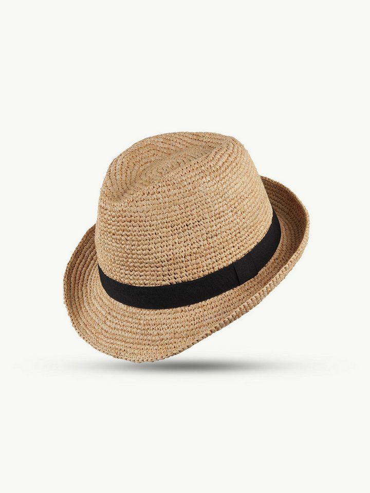 Scippis Strohhut SCIPPIS Sommerhut Jambi – Naturfarbener Raffiastrohhut mit Akzentband Scippis Strohhut SCIPPIS Sommerhut Jambi – Naturfarbener Raffiastrohhut mit Akzentband von Scippis