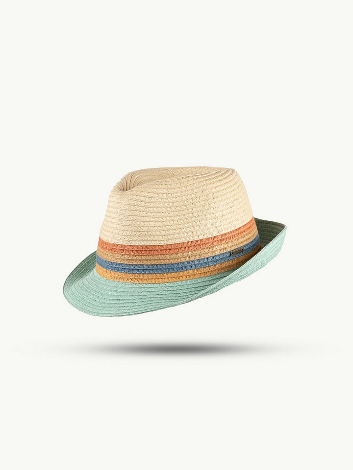Scippis Trilby SCIPPIS Kinderhut „Maui“ – Papierstroh mit Ringelstreifen von Scippis